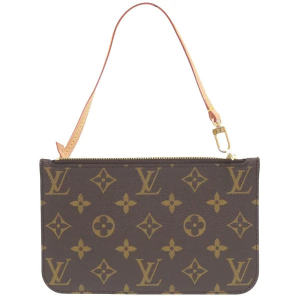 Louis Vuitton Neverfull Pouch Clutch Monogram LV